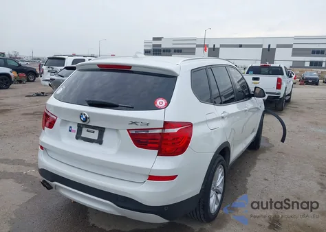 2015 BMW X3 xDrive28I из США, поврежденный, VIN 5UXWX9C57F0D55808